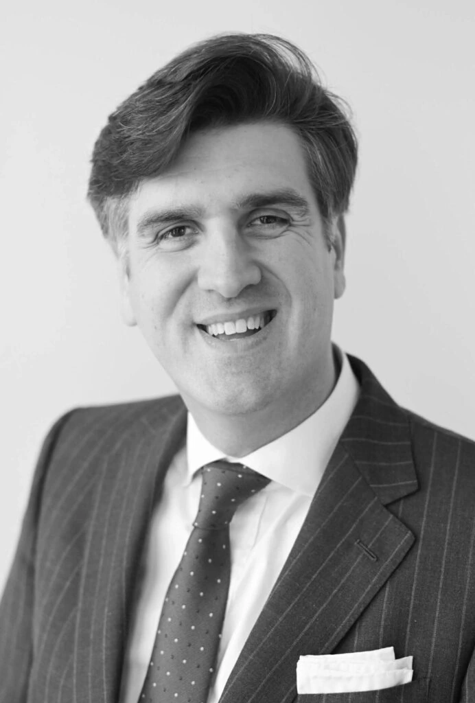 Portrait of Vincenzo La Ruffa in a suit and tie