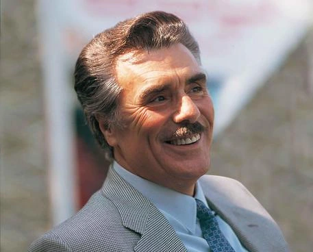 Portrait of Vincenzo Muccioli, Italian entrepreneur and founder of Comunità di San Patrignano